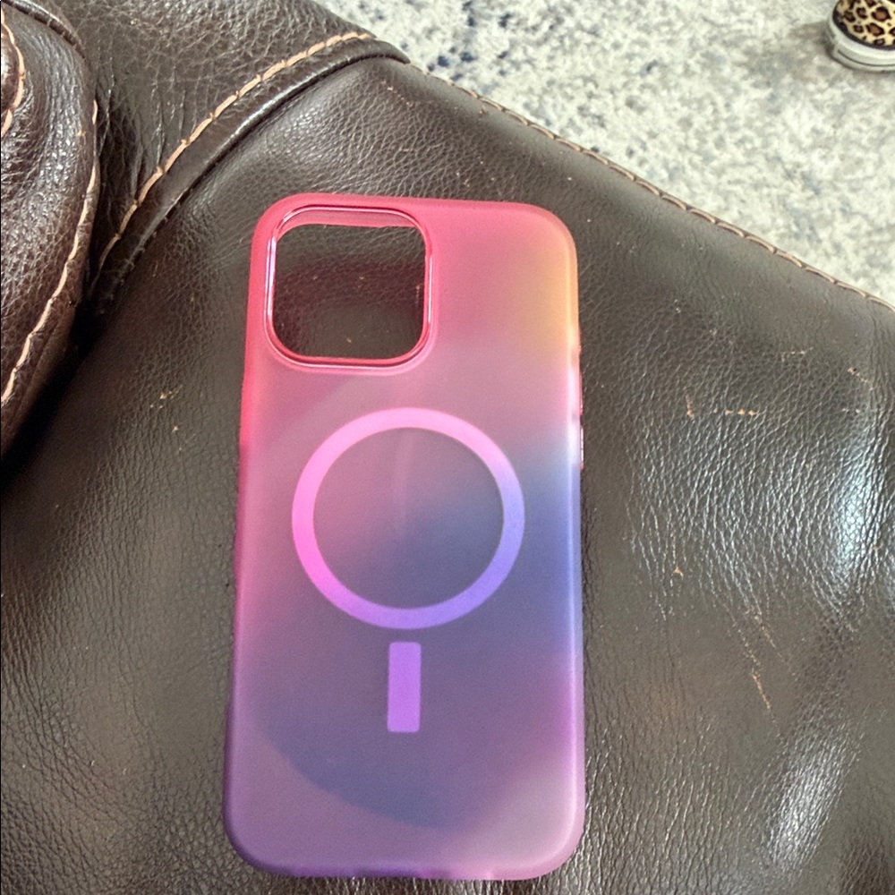 OtterBox Gradient Pink Purple MagSafe Compatible iPhone Case